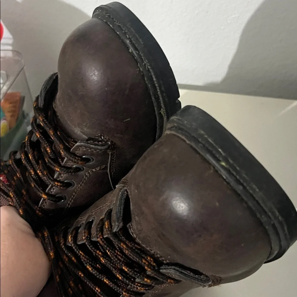 Brahma Men’s Work Boots Size 10 ASTM F2413-18 Compliant Steel or Composite Toe